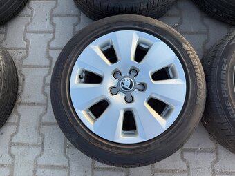 4x al kola 5x112 16 + pneu letní 205/55 R16 - 3