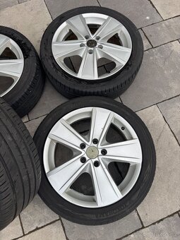 Alu kola 5x112 17” Skoda Vw Audi 225/45R17 letni - 3