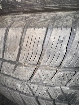 Plechové disky s pneu M+S 195/65 R15 T 5x112 - 3