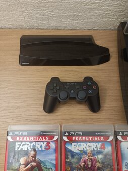 Ps3 Slim (320 GB) se stojanem + 7 her - 3