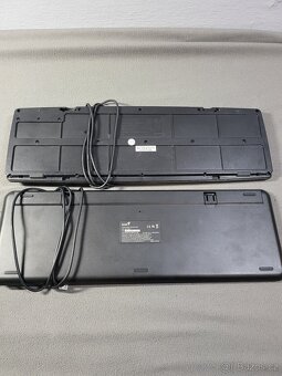 2× drátová klávesnice Genius – USB a PS 2 připojení - 3