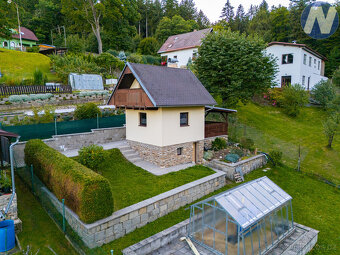 Prodej zahrady 349 m² se zděnou chatou, Vimperk - 3