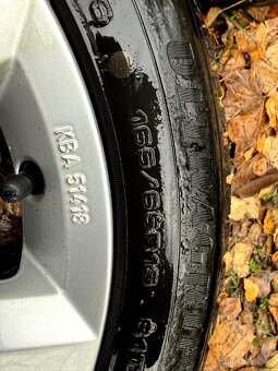 Zimní kola VW Up 4x100 165/65 R15 ET33 - 3