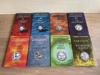 Zaklínač - 8 knih - pevná vazba s přebaly - 3