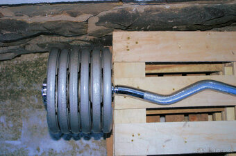 EZ činka 67,5kg (s úchopy) - 3