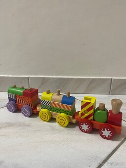 Dřevěný vláček Woody. - 3