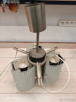 Retro lustr Brusel Staré Světlo - 3