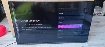 Poškozená TV 43" - 3