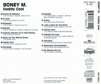 CD - Boney M - 3