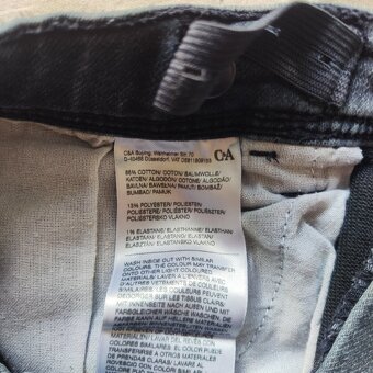 chlapecké riflové kraťasy zn. C&A, vel. 164 - 3