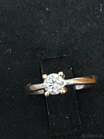 Diamantový Prsten zn.Chimento, 0,4 Ct. - 3