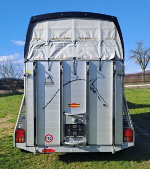 Prodám celohliníkový přívěs-přepravník na 2 koně Böckmann - 3