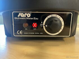 Vařič a ohřívač vína, objem 25 l, 230V - 3