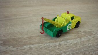 MATCHBOX RW DODGE WRECK TRUK BP NO 13 PLASTOVÁ KOLA - 3