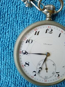 Staré kapesní hodinky DOXA - 3