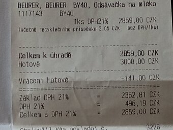 Nabíjecí odsávačka na mlíko - 3