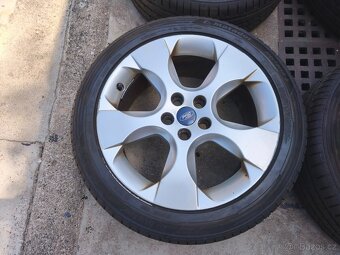 18" alu kola Ford 5x108 + nové letní pneu 235/45R18 - 3
