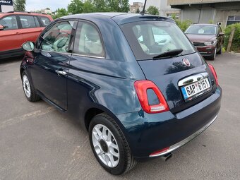 Fiat 500 1.2i,51kW,NovéČR,Klima,2xkola,tempomat - 3