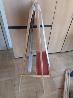 Dětská oboustranná tabule 3v1 + 6 rolí papíru - 3