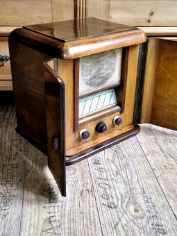 Rádio Mikrofona MK 306 Superdual Luxus, 1935-36 - 3