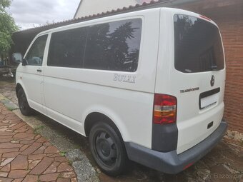 VW Transporter T5 1.9TDI, 75kW, r.v.07, 9 míst, klima - 3