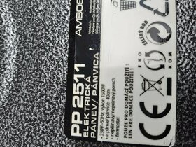 Elektrická pizza pánev PP2511 - 3