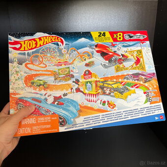 Hotwheels adventní kalendář 2022 (HCW15) – otevřený - 3