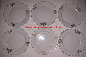 Prodám zachovalé talíře a mísy z minulého století - 3
