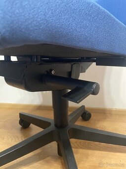 Kancelářská židle LD Seating – modrá, nastavitelná - 3