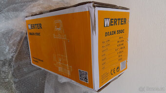 NOVÉ PONORNÉ TLAKOVÉ ČERPADLO Werter DRAIN 550 C - 3