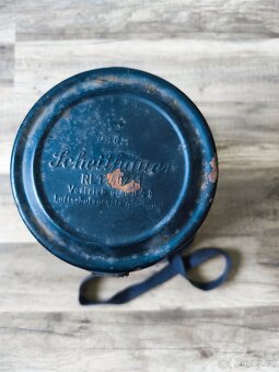 Německa plynová maska Luftschutz Originál - 3