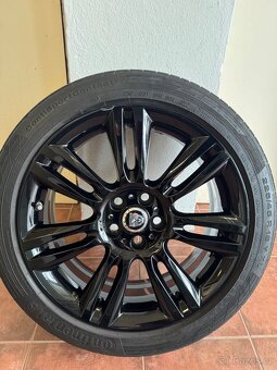 ČERNÁ LESKLÁ ALU KOLA 18″ | Jaguar XE 5×108 | - 3