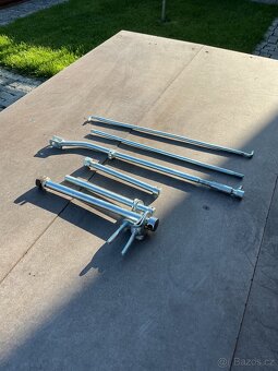 ČZ 175/501,502,505 rikša Táhla řazení+ brzdy + osy kol - 3