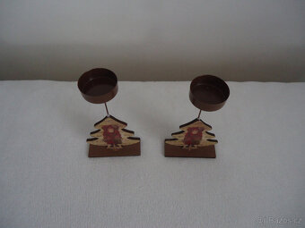 Vánoční svícen, svícny - 3