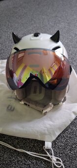 Lyžařská helma dámská dívčí Etape se štítem 55-58 - 3