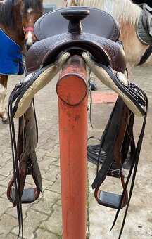 Westernové sedlo Tom Zajac - 3