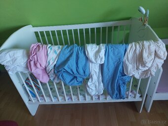 Dětská postýlka s lůžkovinami - 3