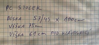 počítačový stůl / stolek - 3