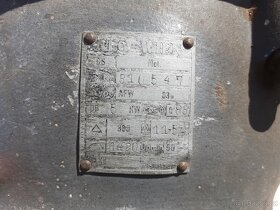 Prodám hliníkový elektromotor AEG - 3