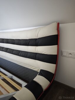 Manželská postel s úložným prostorem - 3