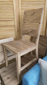 Nové masivní dubové židle - 3