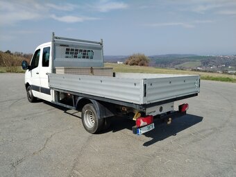 Volkswagen Crafter, 7 míst, dvojitá zadní kola, valník - 3