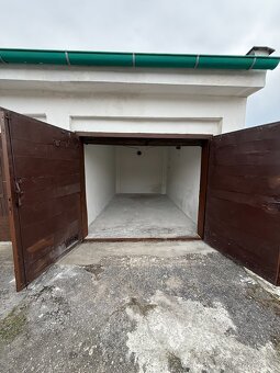 Zděná garáž v Litvínově – ulice U Zámeckého parku - 3