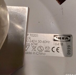 Nabízím světla na zeď, strop - pr. 25cm čiré sklo - IKEA - 3