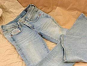 DIESEL D-EBBEY Dámské Zvonové Džíny (BootCut) vel. 25L34 - 3