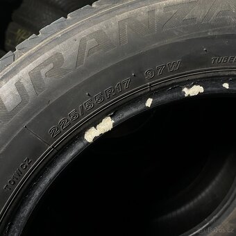 Letní pneu 225/55 R17 97W Bridgestone 4,5mm - 3