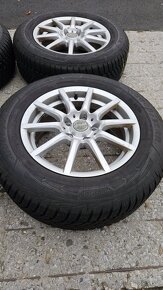 alu kola 5x114,3x16 se zimní pneu 215/65R16 - 3