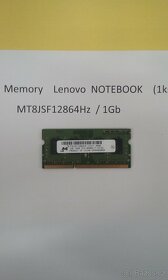 Paměť Lenovo MT8 _1Gb - 3