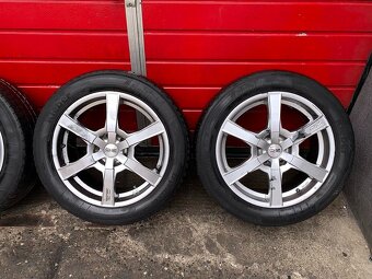 Original ALU kola OZ 17" 7,5J ET50 + letní pneu 225/50/R17 - 3