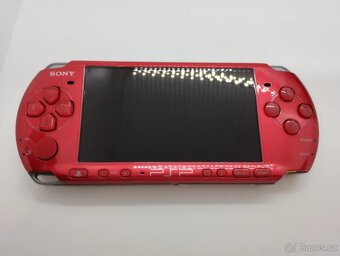 PSP 3000 radiant Red včetně boxu - 3